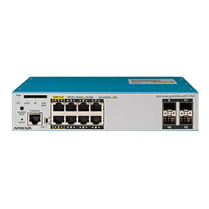 APRESIA Systems APLGM212GTPOE ApresiaLightGM212GT-POE 【5年歳先出しセンドバック付】PoE+相応う度合い2スイッチングHUB (8port)