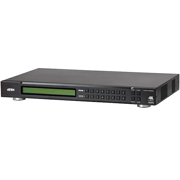 ATEN VM0808HB 8インプット8最終生産物 True 4K相応う HDMIマトリックスビデオスイッチ