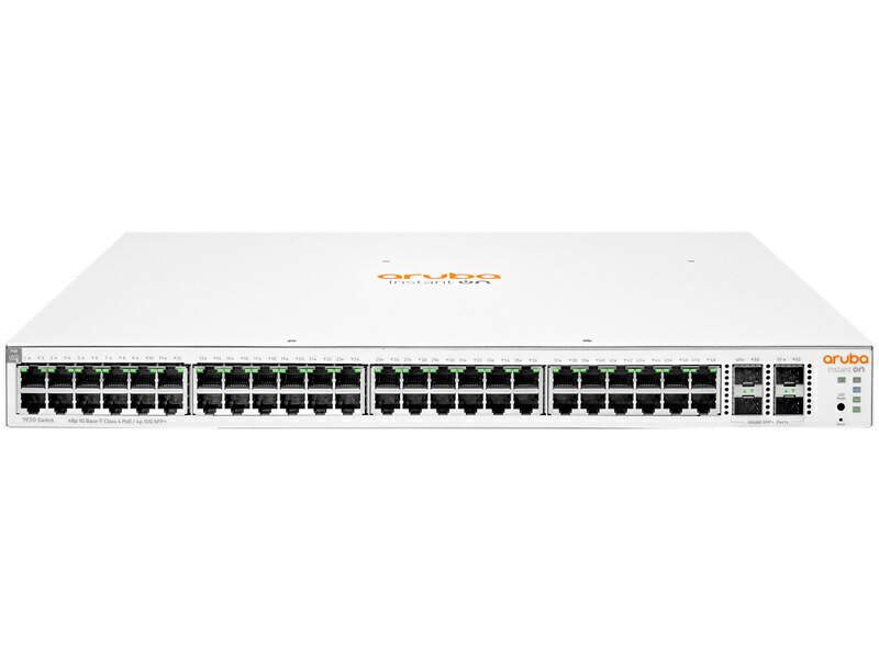 HP JL686B#ACF HPE Networking Instant On 1930 48G Class4 PoE 4SFP+ 370W Switch