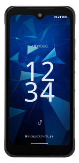 京セラ KC-S205K 法人向けWi-Fiスマートフォン DIGNO SX4 Wi-Fi ブラック(MediaTek Dimensity6100/ 4GB/ 64GB/ Android 14/ Android 15/ 5.83型/ SIMスロット：なし)