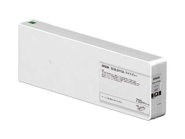 EPSON SC9LGY70A SureColor用 インキ薬莢/ 700ml（ともし火薄墨色）