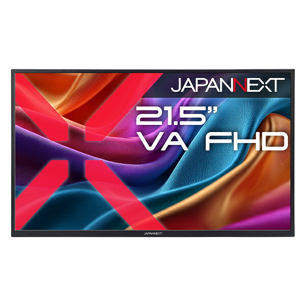 JAPANNEXT JN-MD-V215F-N 液晶見せびらかす 21.5型/ 1920×1080/ miniHDMI×1、USB-C×2/ 黒いこと/ 金棒引き有/ 2年言いはなつ