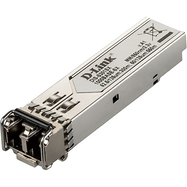 D-Link DIS-S301SX DISシリーズ専用SFPモジュール、1000BASE-SX （LCコネクタ） 2芯マルチモード 動作温度-4085℃、伝送距離 最長550m、1年保証 44,392円