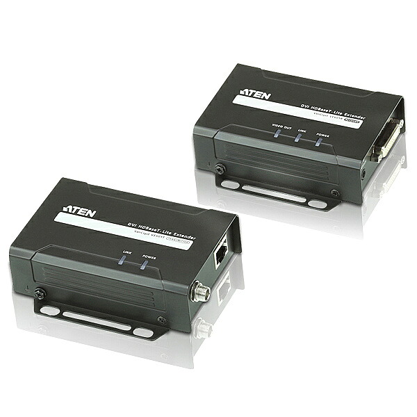 ATEN VE601 DVIツイストペアケーブルエクステンダー（シングルリンク対応）｜PLUSYU堂