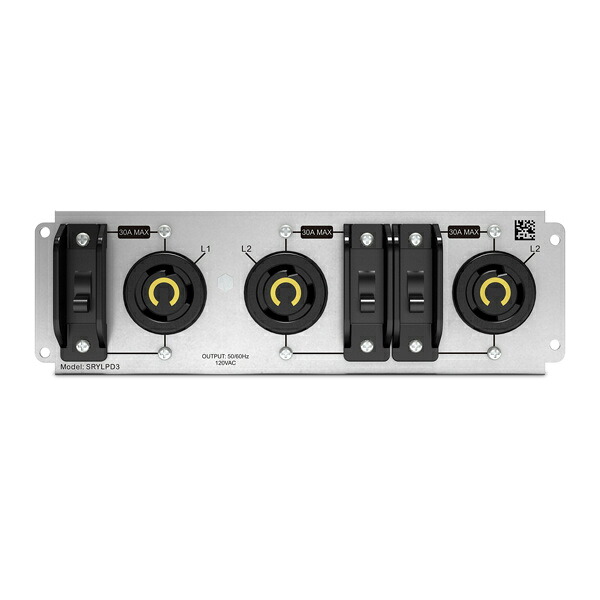 シュナイダーエレクトリック SRYLPD3 APC Smart-UPS Modular Ultra バックプレートキット、L5-30R×3