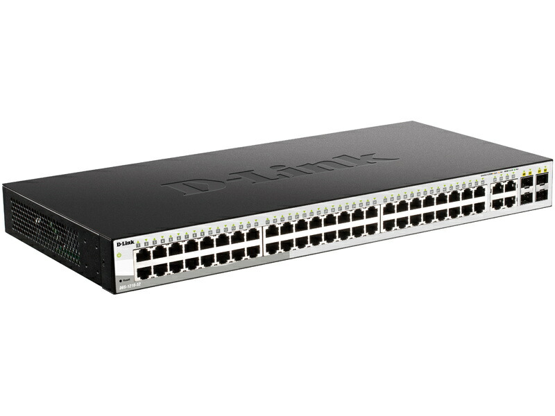 D-Link DGS-1210-52/F3 DGS-1210-52 ギガビットL2かっこ良い取り替えっこ、10/ 100/ 1000BASE-T界面×52(SFPジャズバンド拡張スロット×4)、リミテッドライフタイム引き受ける