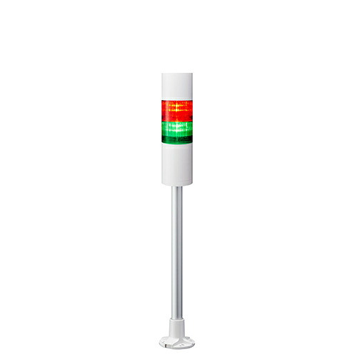パトライト LR6-202PJBW-RG LR6信号・主柱積層交通信号灯Φ60