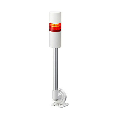 パトライト LR6-102QJBW-R LR6信号・主柱積層交通信号灯Φ60