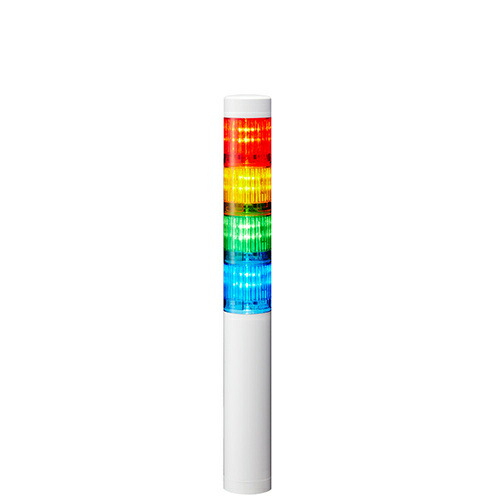 パトライト LR4-4M2WJNW-RYGB LR4シグナル・タワー積層信号灯Φ40