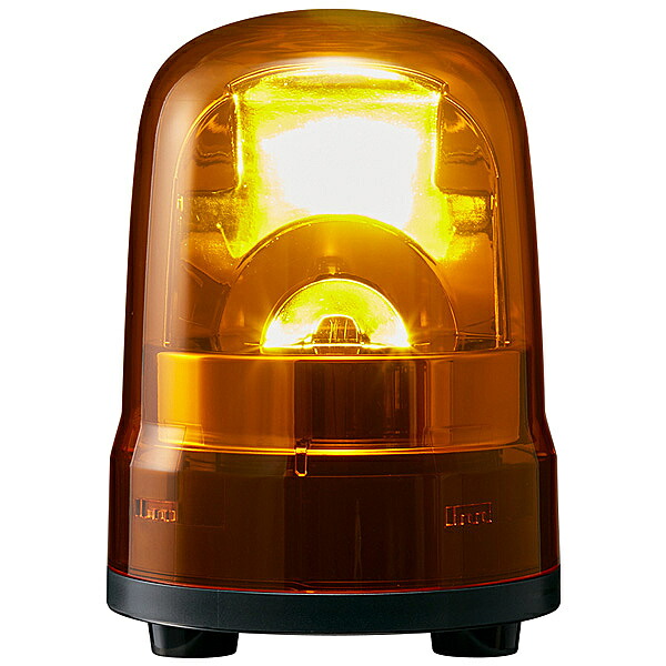 パトライト SKH-M1J-Y 中型LED回転灯 黄 DC1224V