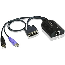 ATEN KA7166 スマートカードリーダー対応 DVI・USBコンピューターモジュール|PLUSYU堂