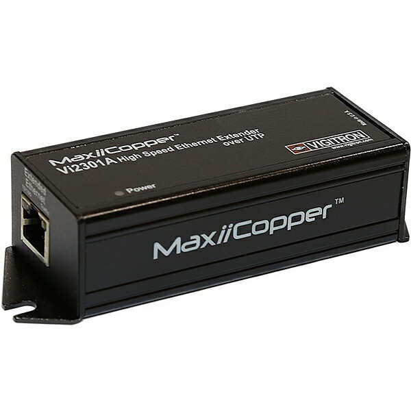 先端技術インター 172-VG-006 MaxiiCopper Vi2301A PoE(+)取りひろげるモデム
