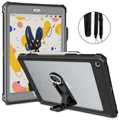 エムディーエス MDS-BSCIP102BK iPad 10.2（第9・8・7世代）対応 防水防塵耐衝撃ケース　ブラック