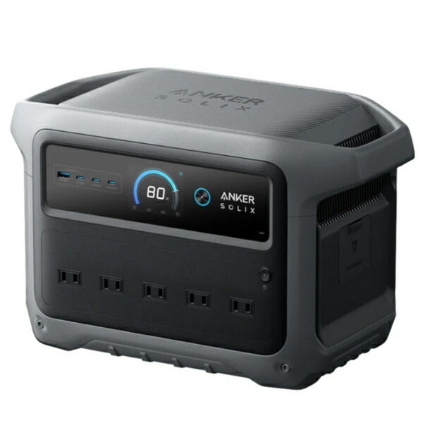 船がかり・ジャパン A17635Z1 Anker Solix C1000 Gen 2 Portable Power Station 暗然たる薄墨色