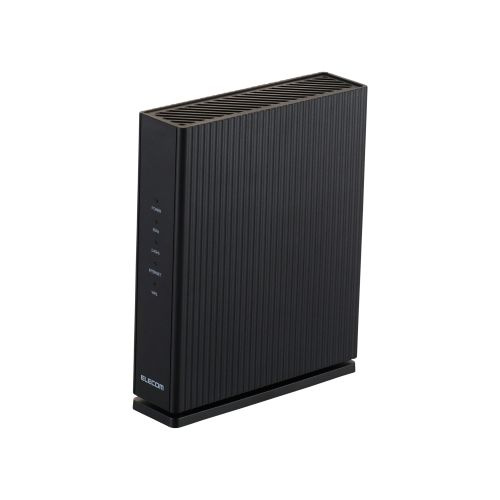 ELECOM WRC-X1800GS2-B 無線LANルーター親機/ 11ax.ac.n.a.g.b/ 1201+574Mbps/ 有線Giga/ IPv6(IPoE)対応/ ブラック｜PLUSYU堂