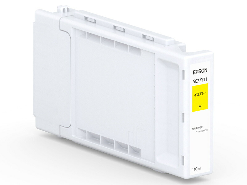 EPSON SC27Y11 SureColor用 インキ薬莢/ 黄色（110ml）