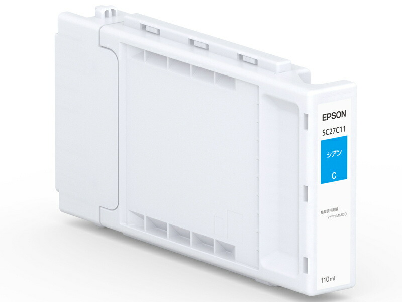 EPSON SC27C11 SureColor用 インキ薬莢/ シアン（110ml）