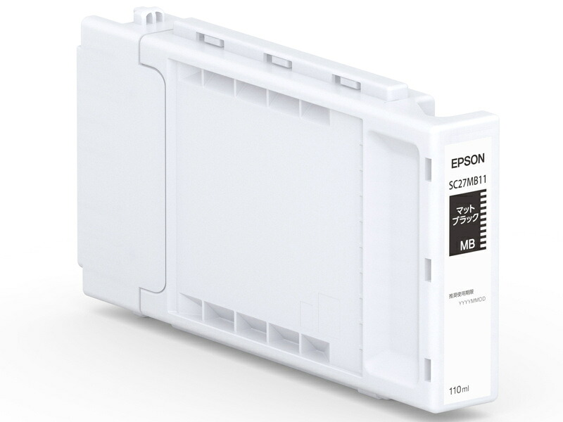 EPSON SC27MB11 SureColor用 インキ薬莢/ つや消し黒いこと（110ml）