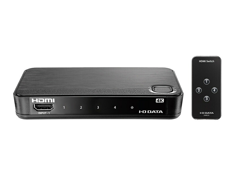 IODATA DA-4HS/4K 4K60Hz対応HDMI切替器