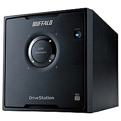 バッファロー HD-QL12TU3/R5J ドライブステーション RAID 5対応 USB3.0用 外付けHDD 4ドライブ 12TB｜PLUSYU堂