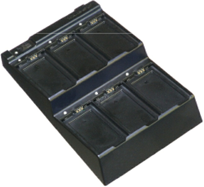 八重洲無線 SBH-62 SBR-53LI専用6連充電器（バッテリーのみ対応）｜PLUSYU堂