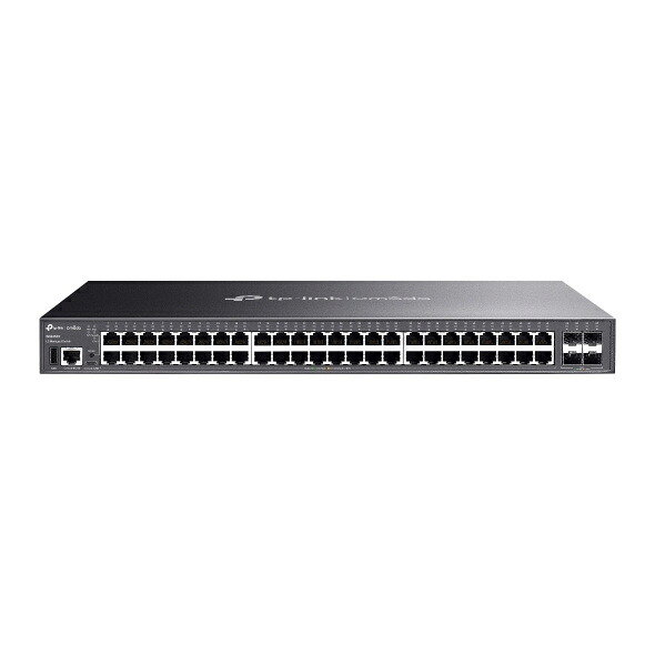 TP-LINK SG5452X(un) Omada ギガビットポート×48 スタッカブル ともし火L3マネージスイッチ（10G拡張スロット×4積み上げる）