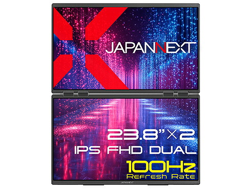 JAPANNEXT JN-DMD-IPS238F-C4 液晶ディスプレイ 23.8型/ 1920×1080/ HDMI×1、USB-C×2/ ブラック/ スピーカー有/ 2年保証