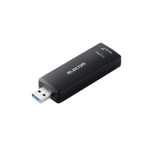 ELECOM WDB-BE28TU3-B Wi-Fi7/ 2880+2880+688Mbps/ USB3.0対応無線LANアダプター/ 3年保証モデル/ 法人向け