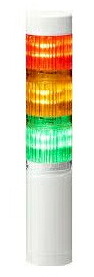 パトライト LR4-302WJNW-RYGZ LR4信号・主柱積層交通信号灯Φ40