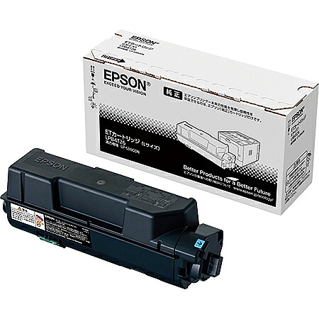 EPSON LPB4T26 A4モノクロページプリンター用 ETカートリッジ/ Lサイズ（約13300ページ）