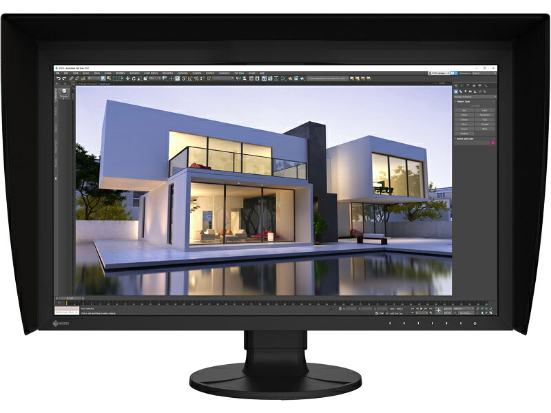 EIZO CG2700X-BK 液晶見せびらかす 26.9型/ 3840×2160/ HDMI、DisplayPort、USB Type-C/ 黒いこと/ 金棒引き：なし