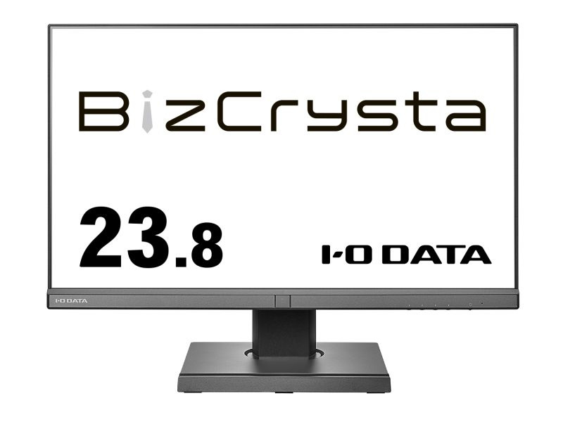 IODATA LCD-BC241DB-F ワイド液晶ディスプレイ 23.8型/ 1920×1080/ HDMI、DisplayPort、USB Type-C/ ブラック/ スピーカー：あり/ 「5年保証」「無輝点保証」/ 昇降/ 回転