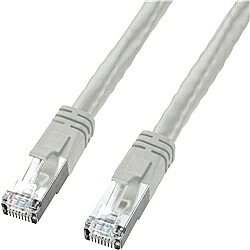 サンワサプライ KB-T6POE-30 PoE CAT6LANケーブル(30m・ライトグレー)|PLUSYU堂