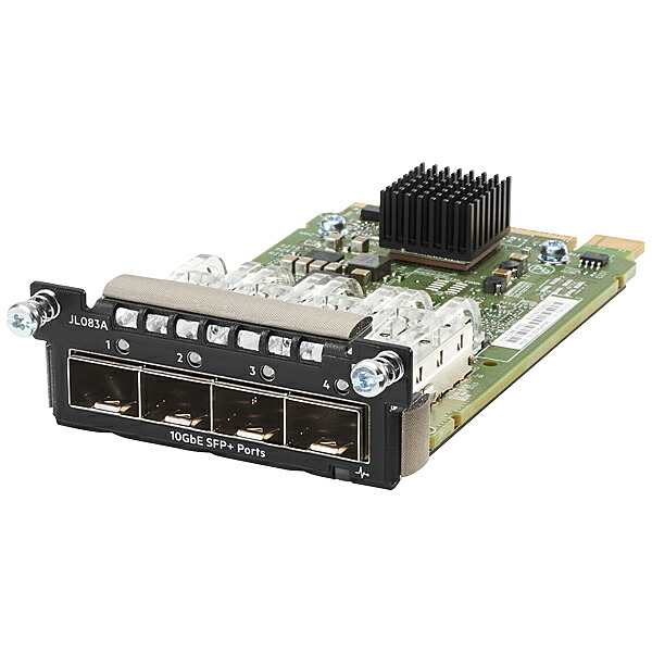HP JL083A HPE Aruba Networking 3810M/ 2930M 4-port 100M/ 1G/ 10G SFP+ MACsec Module