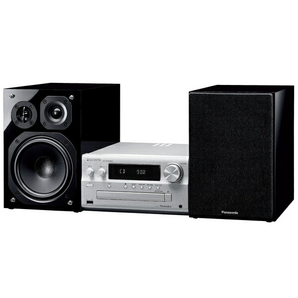 Panasonic SC-PMX900-S CDステレオ取り合わせ （しろがね色）