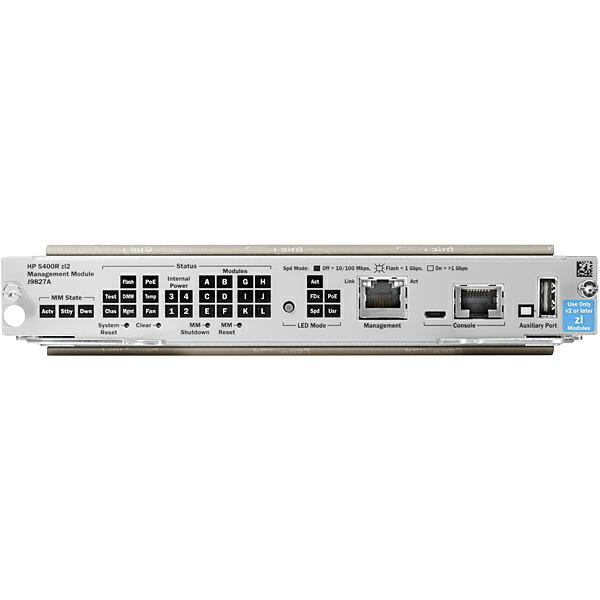HP J9827A HPE Aruba Networking 5400R zl2 Management Module