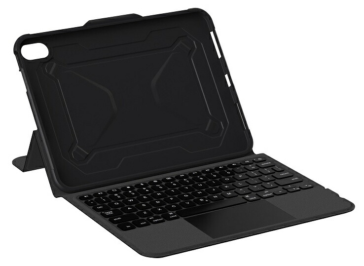 プリンストン大学 UAG-BTKB-02-JP/10 UAG社製 10.9iniPad（第10時人）用 貨物自動車パッド積み上げるBluetooth鍵盤入れもの （黒いこと/ 死灰）