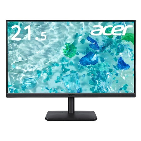 Acer V227QHbi 5年フル保証 (21.5型/ 1920×1080/ HDMI、ミニD-Sub/ ブラック/ スピーカーなし/ ゼロフレーム/ VA/ 非光沢/ HDMIケーブル付/ センドバック5年保証/ 環境配慮モデル)