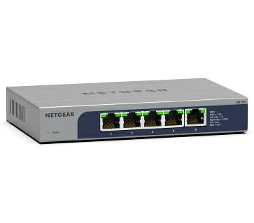 NETGEAR MS105-100JPS 1G/ 2.5Gマルチギガ5ポートアンマネージスイッチ