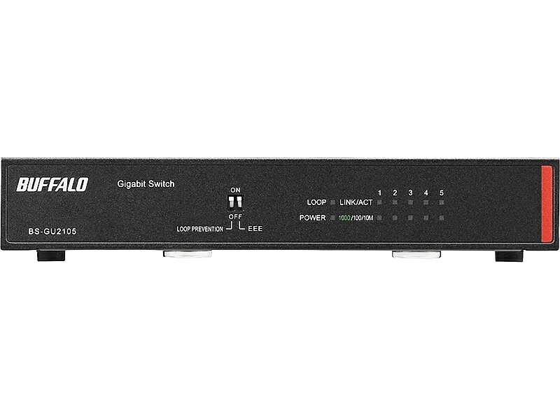 バッファロー BS-GU2105 法人向け Giga対応 Layer2 アンマネージスイッチ 5ポート 10,854円