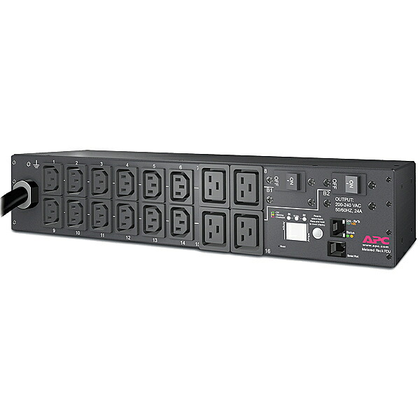 シュナイダーエレクトリック AP7811B5W Rack PDU Metered 2U 30A 200V (12) C13 ＆ (4) C19 5年保証