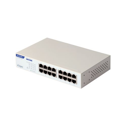 ELECOM EHB-UG2B16-S 法人向けスイッチングハブ/ アンマネージ/ Giga/ 16ポート/ 3年保証|PLUSYU堂