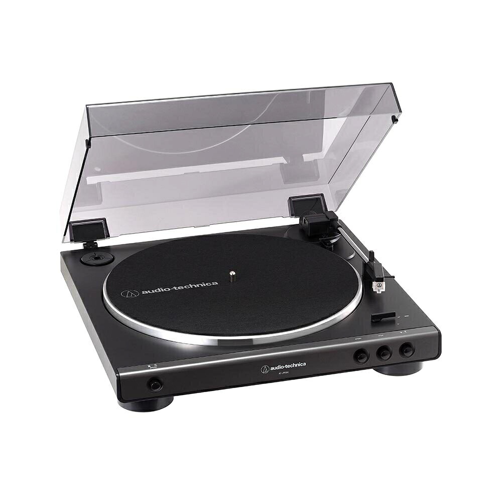 オーディオテクニカ AT-LP60X DGM JP フルオートターンテーブル ダークガンメタリック