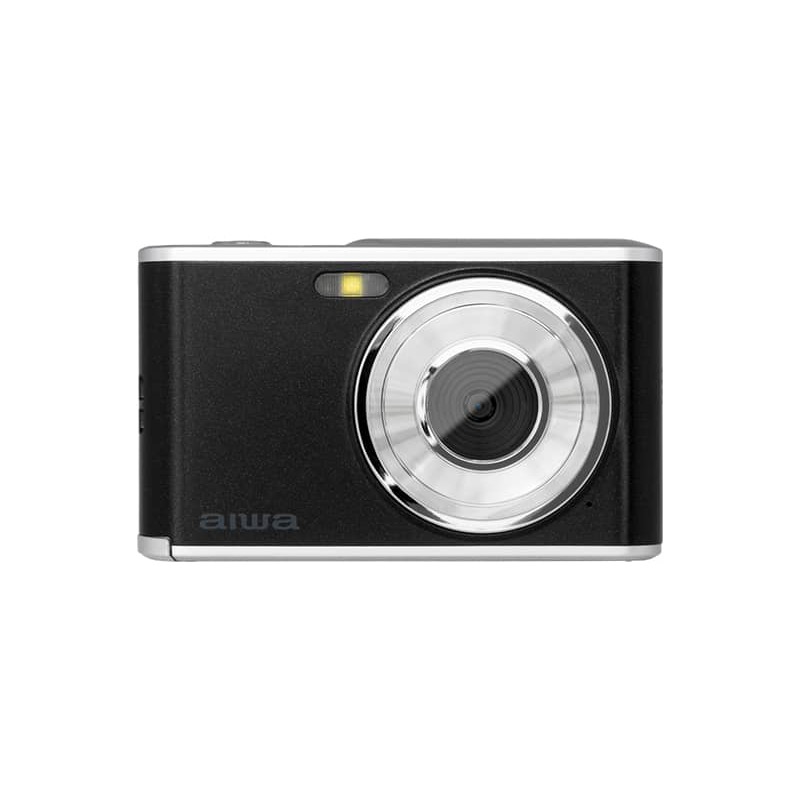 aiwaデジタル JA4-DCM0001(BK) コンパクトデジタルカメラ aiwa cam DCB ブラック(1300万画素CMOSセンサー/ 2.8インチIPSディスプレイ/ 電子手ブレ補正/ AF/ 4倍デジタルズーム/ 自撮り撮影/ 軽量)