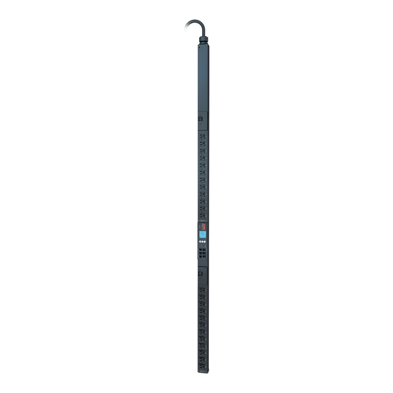 シュナイダーエレクトリック AP8832J Rack PDU 2G、Metered、ZeroU、30A、100-120V、(24) 5-15R Twist Lock