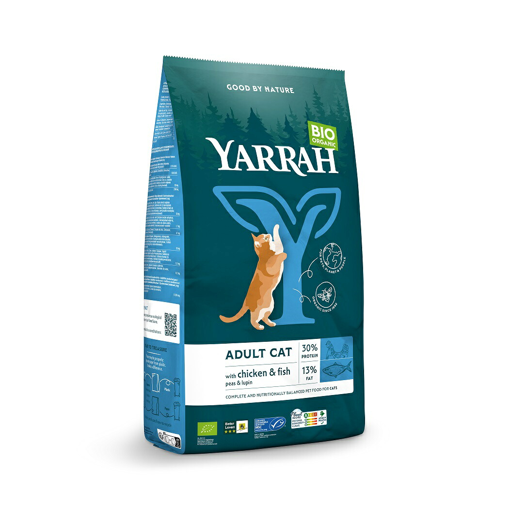 ヤラー　キャットフードフィッシュ 2.4kg[YARRAH　猫用]【パッケージリニューアル】 ○