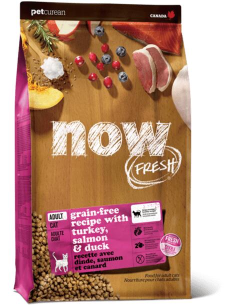 ナウフレッシュ　アダルトキャット 7.25kg グレインフリー[NOW FRESH Grain Free キャットフード　ターキー]○｜P＆LUXE