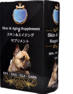 メディマル　エクセレント スキン＆エイジング 60粒　medimal　【犬　サプリメント　肌　老化　EPA　DHA　GLA　GABA】