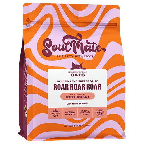 ソウルメイト　フリーズドライ　レッドミート　400g 　キャットフード【SoulMate 猫】○