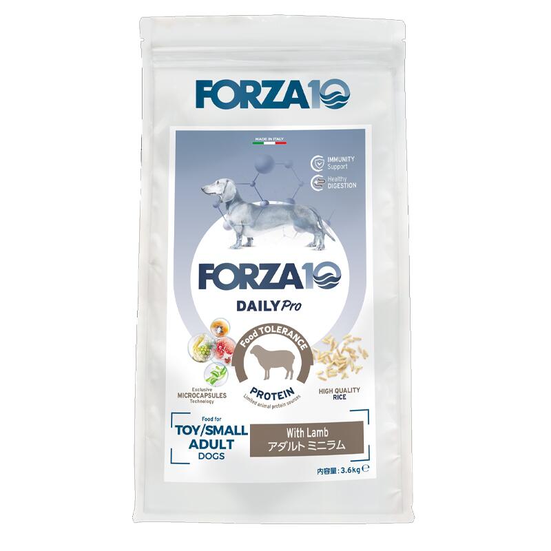 フォルツァ１０　デイリープロ アダルト ミニラム　3.6kg 【FORZA10 フォルツァディエチ　ドッグフード】 ○